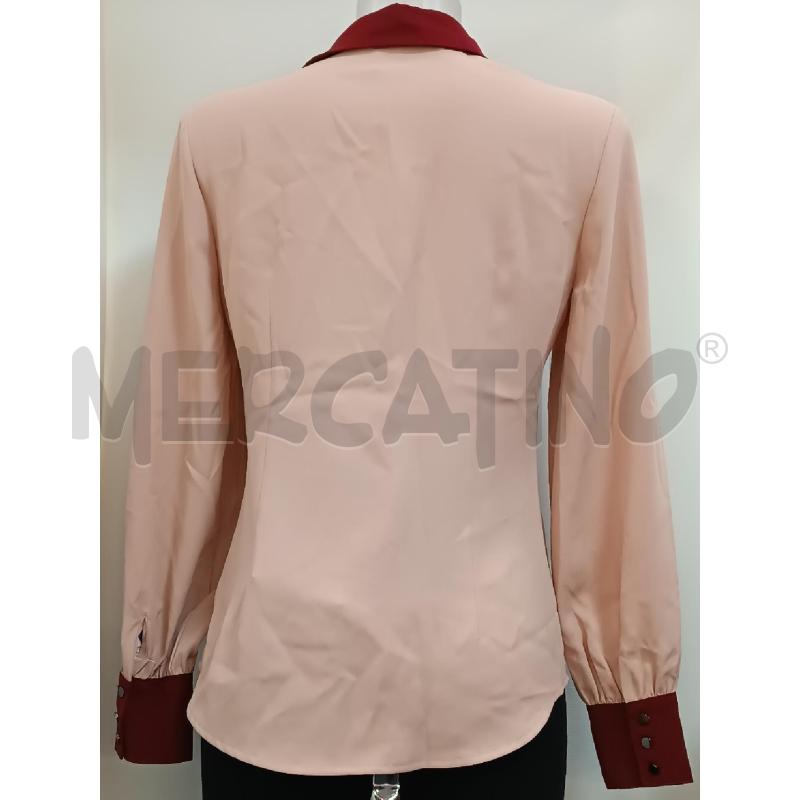 BLUSA DONNA KORALLINE ROSA CIPRIA RICAMO APE  | Mercatino dell'Usato Torino tenivelli 4