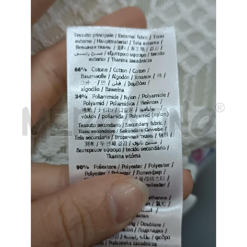 BLUSA DONNA LIU-JO PIZZO BIANCO 1/2MANICA | Mercatino dell'Usato Torino tenivelli 4