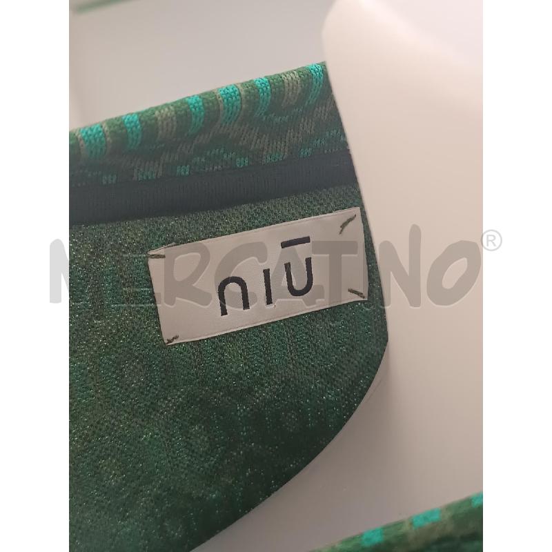 BLUSA DONNA NIU VERDE FANTASIA 1/2MANICA | Mercatino dell'Usato Torino tenivelli 4