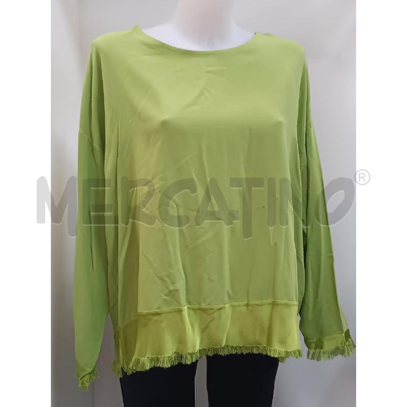 BLUSA DONNA VERDE BY STU  | Mercatino dell'Usato Torino tenivelli 1