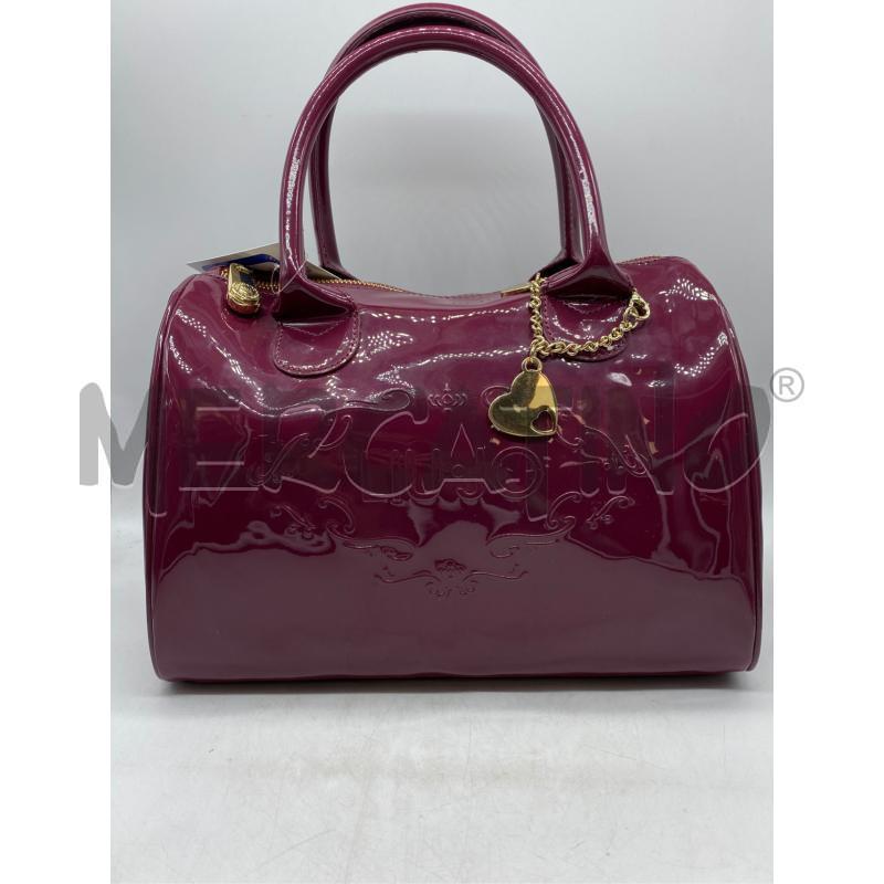 BORSA DONNA BAULETTO LIU JO VIOLA SCURO VERNICE | Mercatino dell'Usato  Torino tenivelli