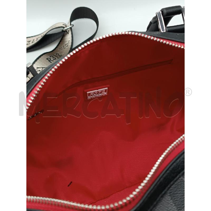 BORSA DONNA BAULETTO R372 SCACCHI NERI GRIGI  | Mercatino dell'Usato Torino tenivelli 4