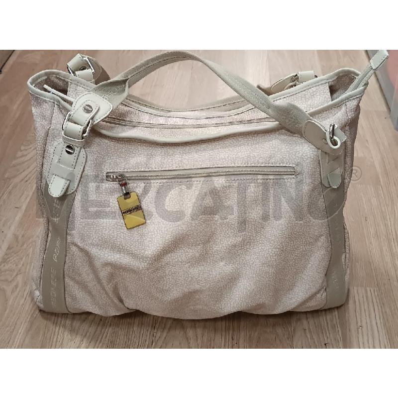 BORSA DONNA BORBONESE BEIGE  | Mercatino dell'Usato Torino tenivelli 1
