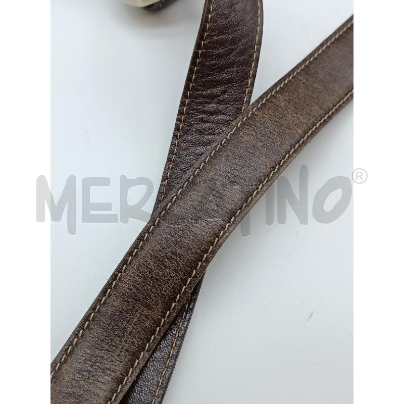 BORSA DONNA BORBONESE MARRONE A TRACOLLA  | Mercatino dell'Usato Torino tenivelli 3
