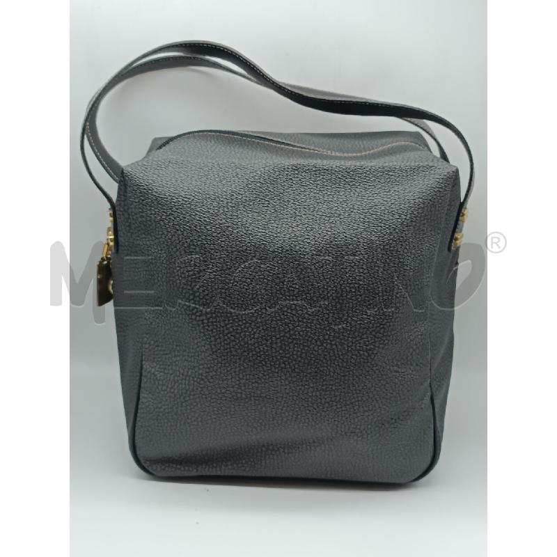 BORSA DONNA BORBONESE NERA MACULATA 903070 | Mercatino dell'Usato Torino tenivelli 1