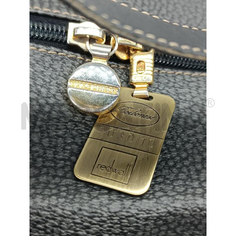 BORSA DONNA BORBONESE NERA MACULATA 903070 | Mercatino dell'Usato Torino tenivelli 2
