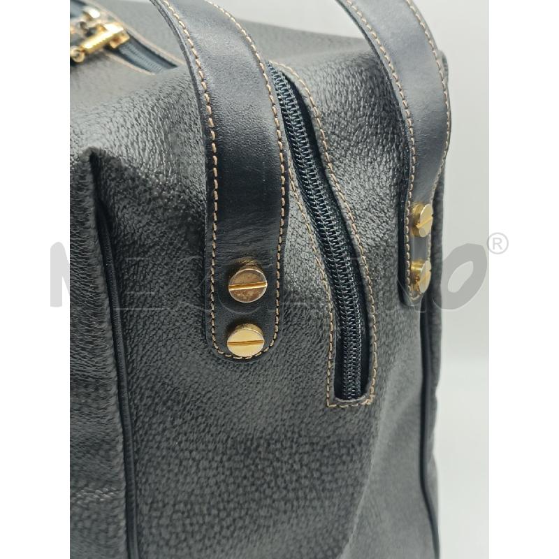 BORSA DONNA BORBONESE NERA MACULATA 903070 | Mercatino dell'Usato Torino tenivelli 3