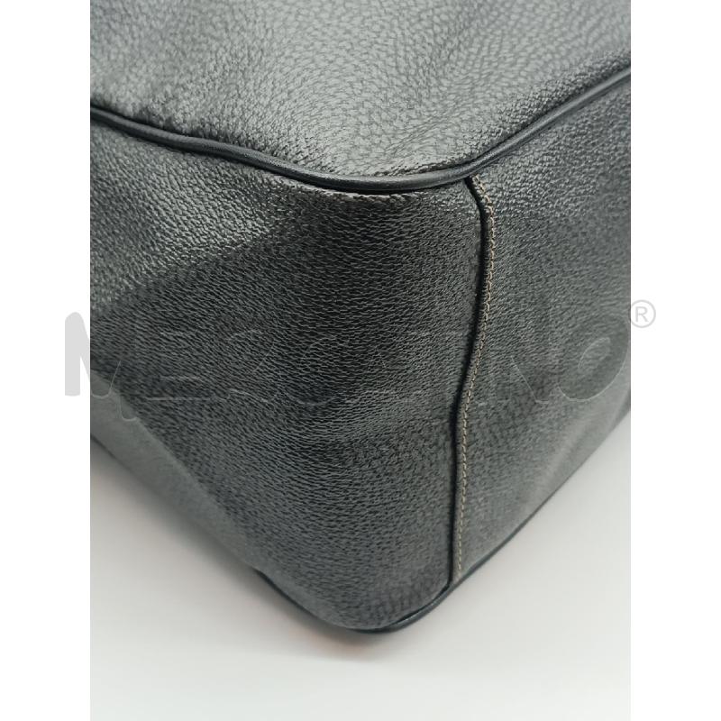 BORSA DONNA BORBONESE NERA MACULATA 903070 | Mercatino dell'Usato Torino tenivelli 4