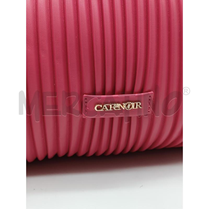 BORSA DONNA CAFENOIR ROSA MANICI E TRACOLLA  | Mercatino dell'Usato Torino tenivelli 2