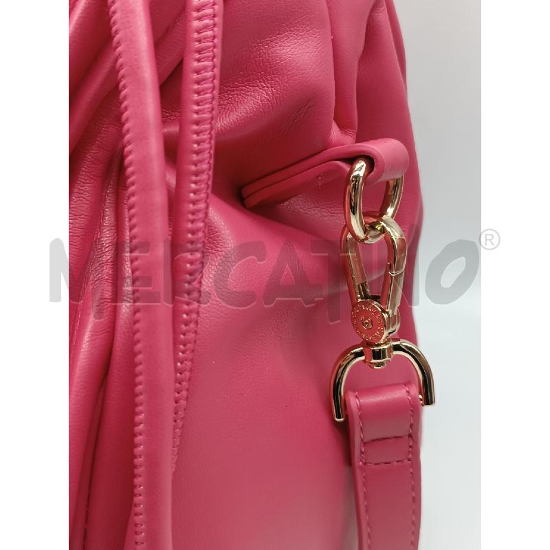 BORSA DONNA CAFENOIR ROSA MANICI E TRACOLLA  | Mercatino dell'Usato Torino tenivelli 3