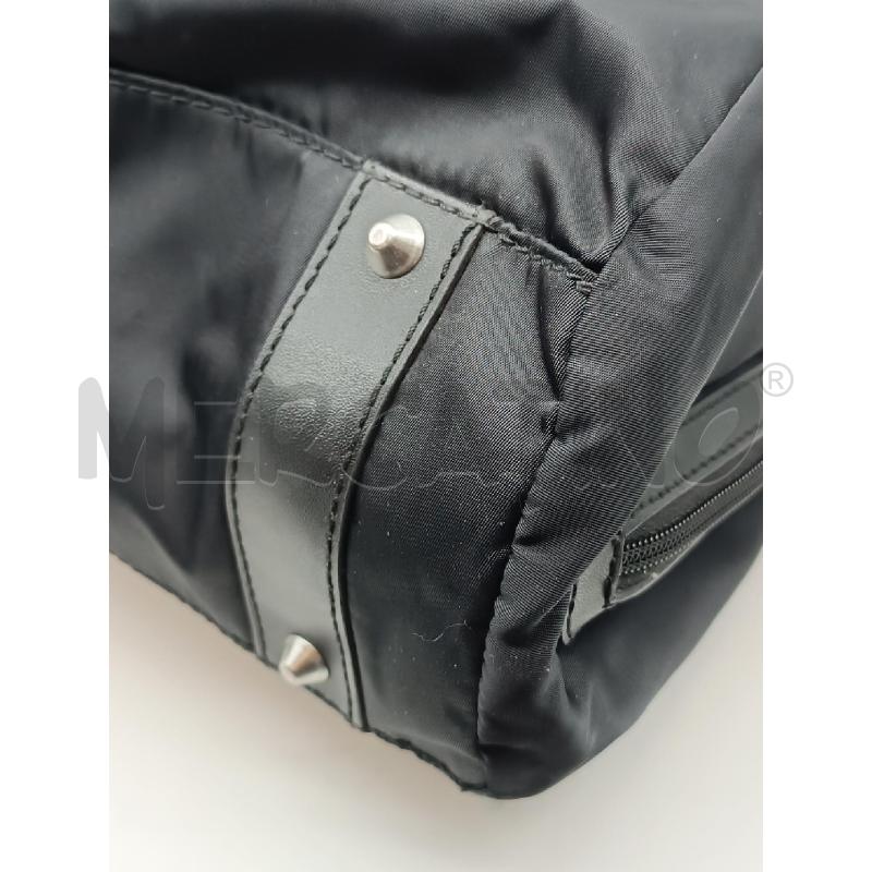 BORSA DONNA CALVIN KLEIN RASO NERO E T.PELLE  | Mercatino dell'Usato Torino tenivelli 4