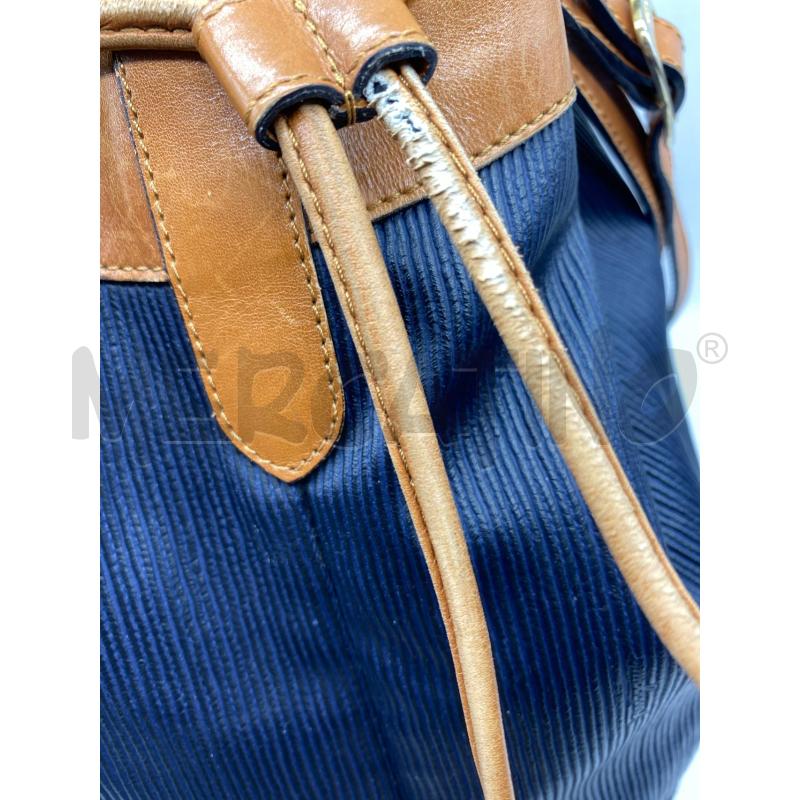 BORSA DONNA FERRAGAMO BLUNOTTE INSERTI MARRONE  | Mercatino dell'Usato Torino tenivelli 5