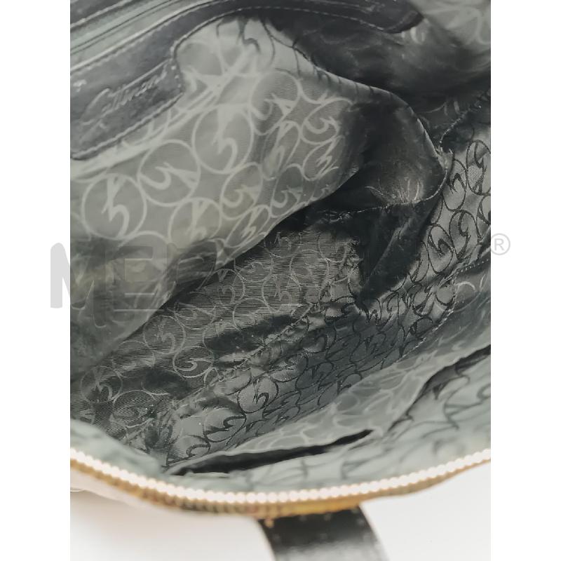 BORSA DONNA GATTINONI FANTASIA BLU GIALLO SENAPE  | Mercatino dell'Usato Torino tenivelli 4