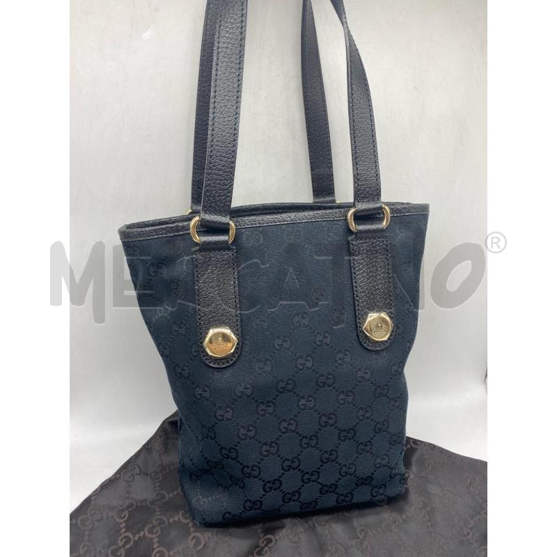 BORSA DONNA GUCCI SECHIELLO NERO  | Mercatino dell'Usato Torino tenivelli 2