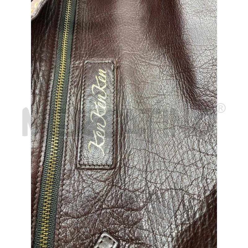 BORSA DONNA KENKENKEN MARRONE IN PELLE MULTITASCHE  | Mercatino dell'Usato Torino tenivelli 4