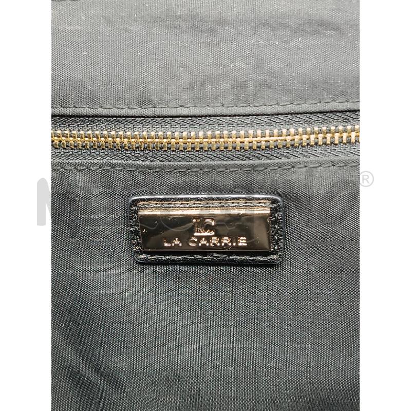 BORSA DONNA LA CARRIE NERA BORCHIE E STRASS  | Mercatino dell'Usato Torino tenivelli 4