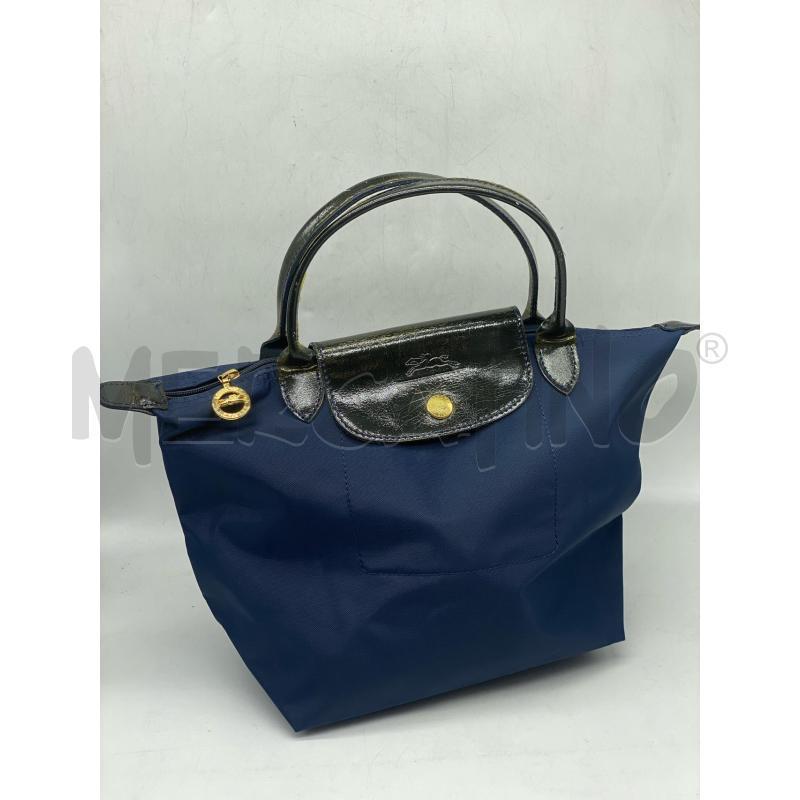 BORSA DONNA LONGCHAMP BLUNOTTE DA PORTARE A MANO  | Mercatino dell'Usato Torino tenivelli 1