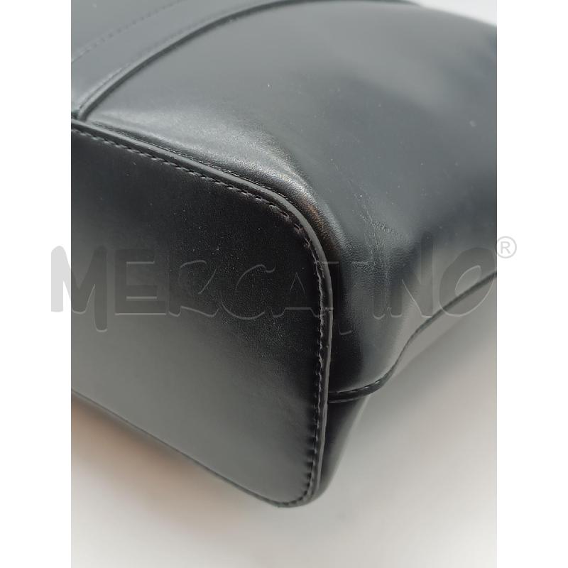 BORSA DONNA LOVE MOSCHINO NERA LOGO METALLO DORATO  | Mercatino dell'Usato Torino tenivelli 3