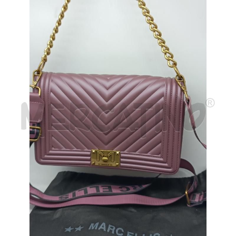 BORSA DONNA MARC ELLIS ROSANTICO CATENA OTTONATA   | Mercatino dell'Usato Torino tenivelli 1