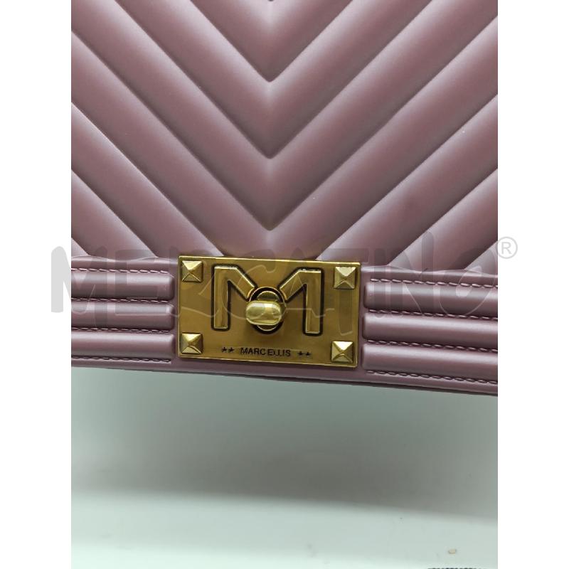 BORSA DONNA MARC ELLIS ROSANTICO CATENA OTTONATA   | Mercatino dell'Usato Torino tenivelli 2