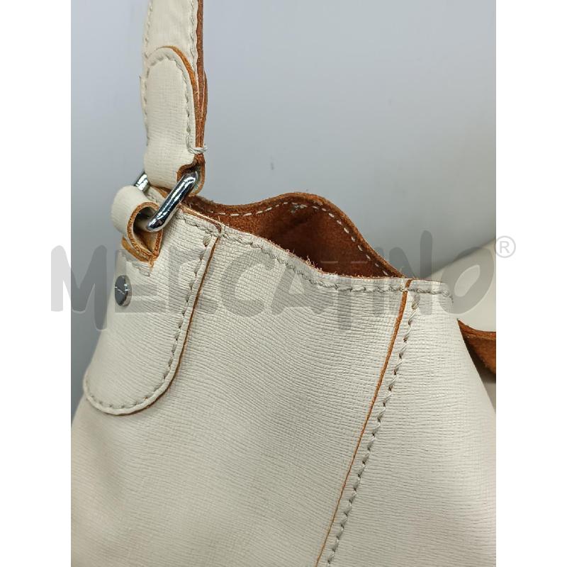 BORSA DONNA NANNINI BEIGE DA SPALLA | Mercatino dell'Usato Torino tenivelli 3