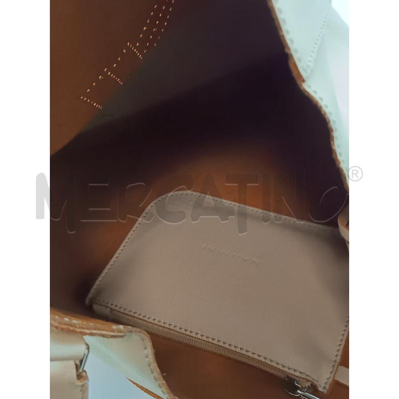 BORSA DONNA NANNINI BEIGE DA SPALLA | Mercatino dell'Usato Torino tenivelli 4