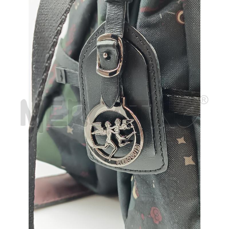 BORSA DONNA PIERO GUIDI NERA FANTASIA CIRCUS VERDONE BORDEAUX  | Mercatino dell'Usato Torino tenivelli 3