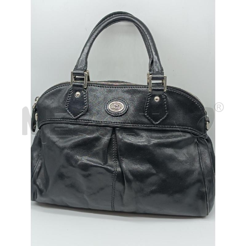 BORSA DONNA THE BRIDGE ELLE NERA E INSERTI ACCAIO  | Mercatino dell'Usato Torino tenivelli 1