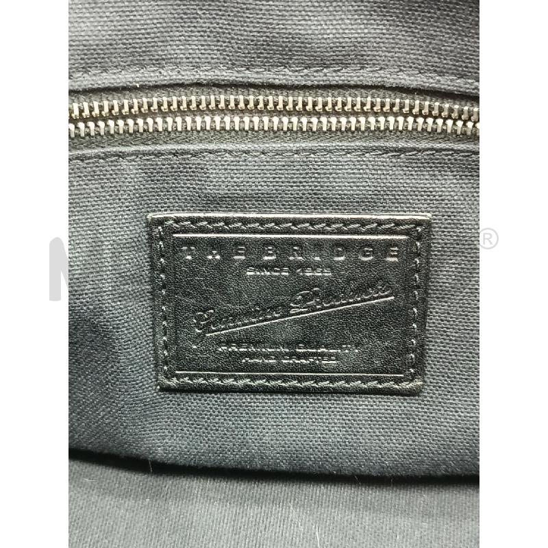 BORSA DONNA THE BRIDGE ELLE NERA E INSERTI ACCAIO  | Mercatino dell'Usato Torino tenivelli 5