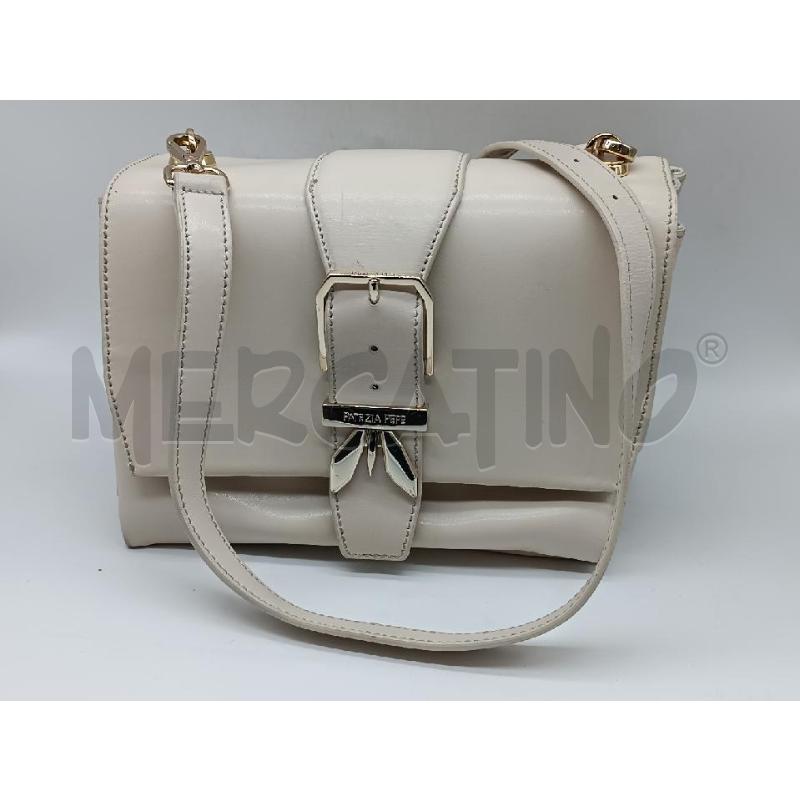 BORSA DONNA TRACOLLA PANNA PATRIZIA PEPE | Mercatino dell'Usato Torino tenivelli 1