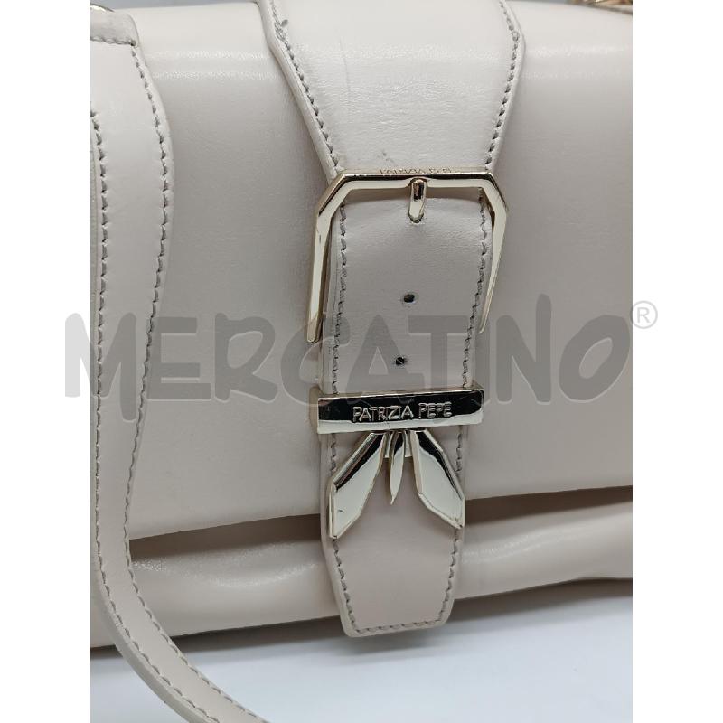 BORSA DONNA TRACOLLA PANNA PATRIZIA PEPE | Mercatino dell'Usato Torino tenivelli 2