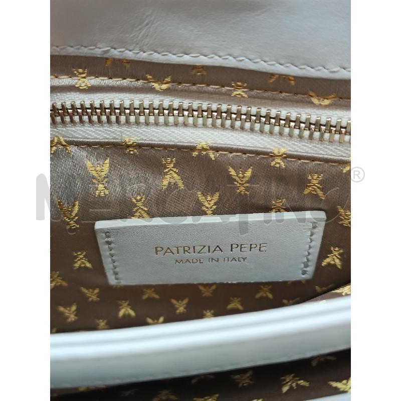 BORSA DONNA TRACOLLA PANNA PATRIZIA PEPE | Mercatino dell'Usato Torino tenivelli 5