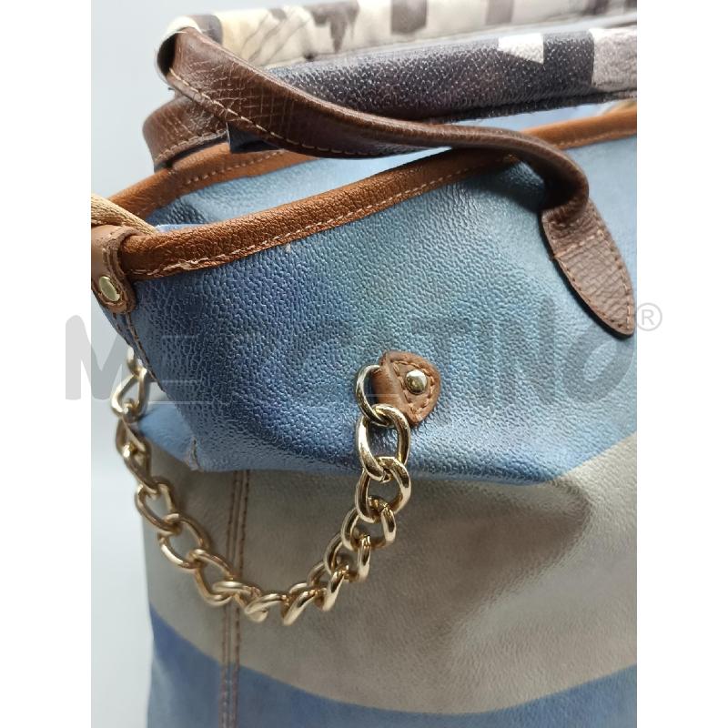 BORSA DONNA Y NOT BANDIERA ARGENTINA EFFETTO INVECCHIATO  | Mercatino dell'Usato Torino tenivelli 3