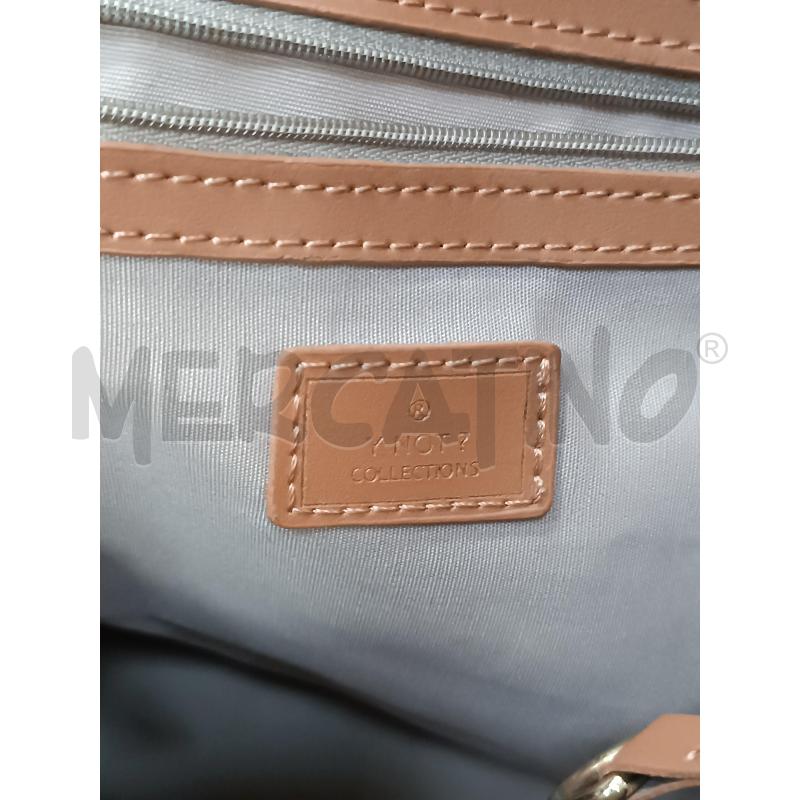 BORSA DONNA Y NOT DISEGNO CITTA VERDE BLU  | Mercatino dell'Usato Torino tenivelli 5