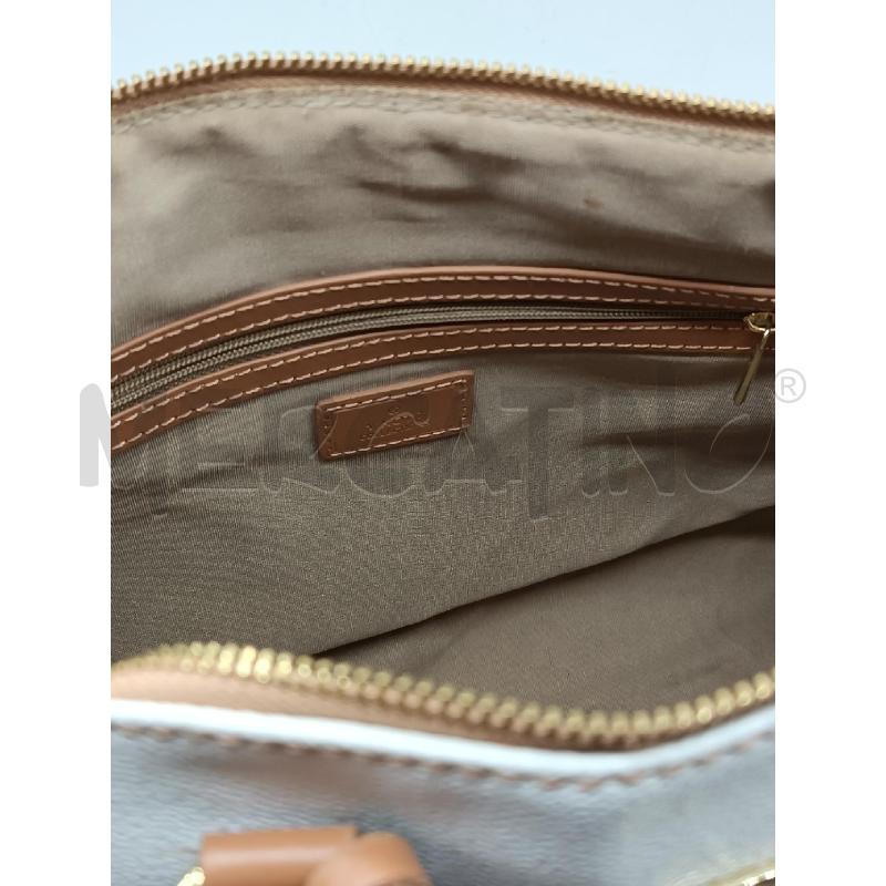 BORSA DONNA Y NOT GRIGIA DISEGNI VIOLA CITA  | Mercatino dell'Usato Torino tenivelli 4
