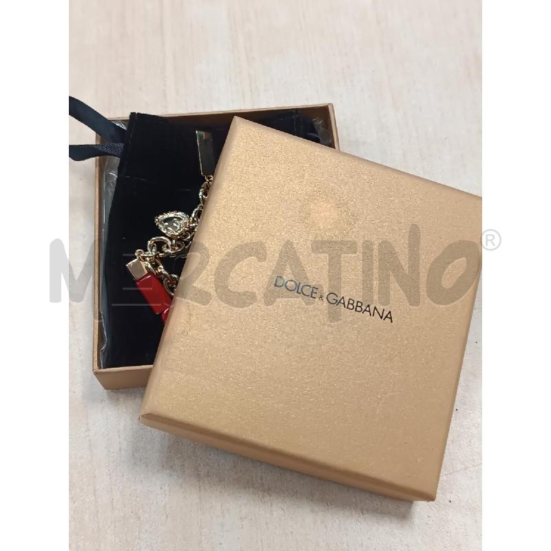 BRACCIALETTO DOLCE&GABBANA CATENA DORATA CON CHARMS  | Mercatino dell'Usato Torino tenivelli 1