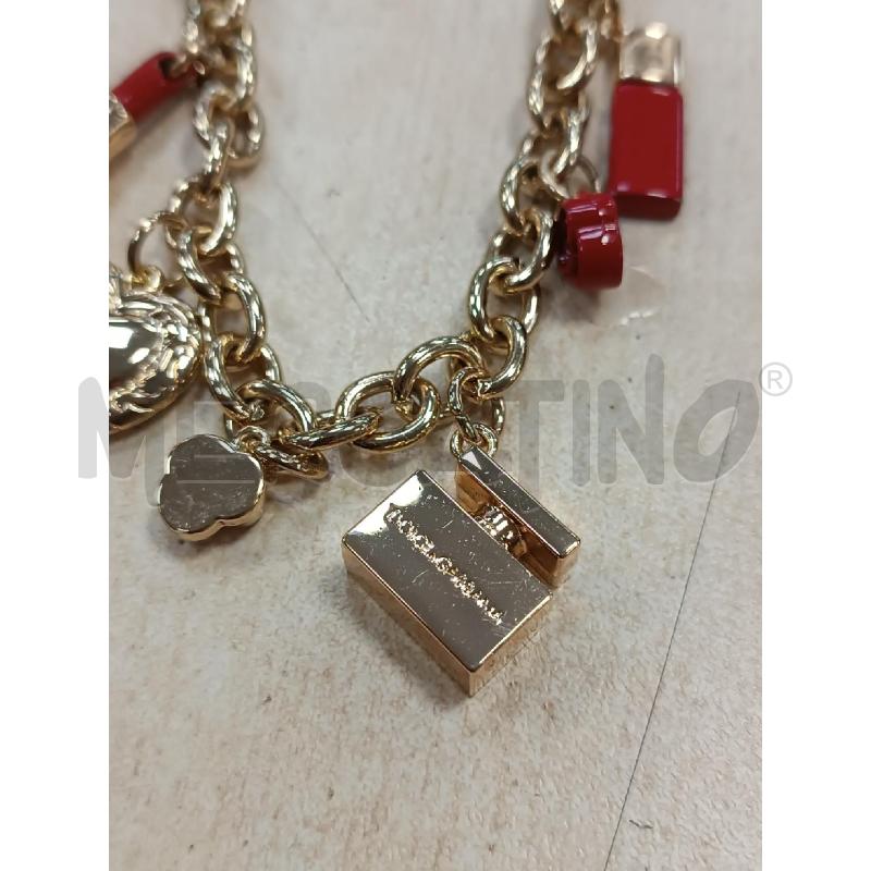 BRACCIALETTO DOLCE&GABBANA CATENA DORATA CON CHARMS  | Mercatino dell'Usato Torino tenivelli 3