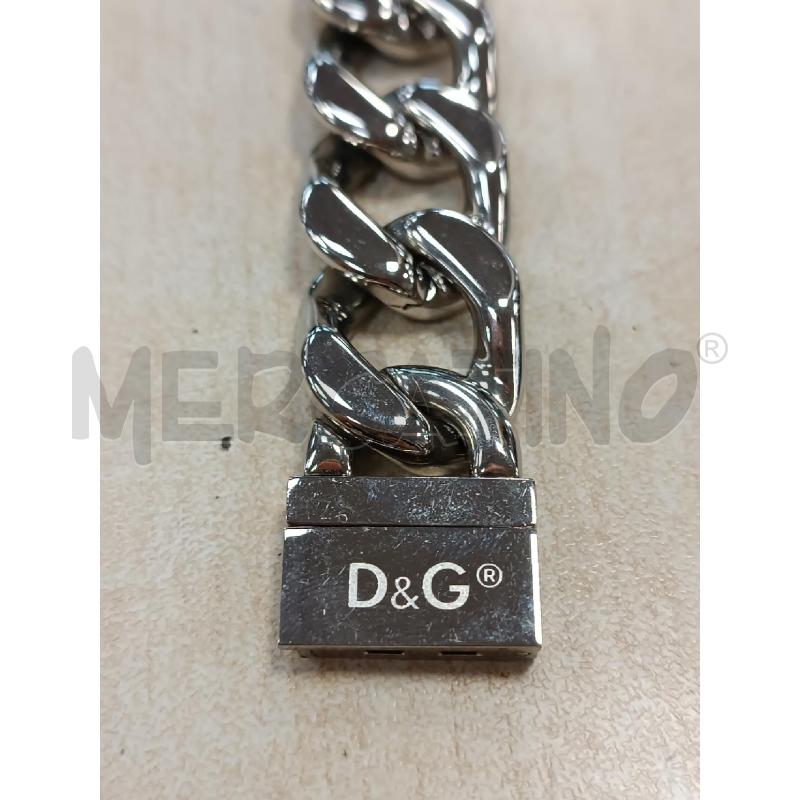 BRACCIALE DOLCE&GABBANA METALLO CATENA 18 | Mercatino dell'Usato Torino tenivelli 3