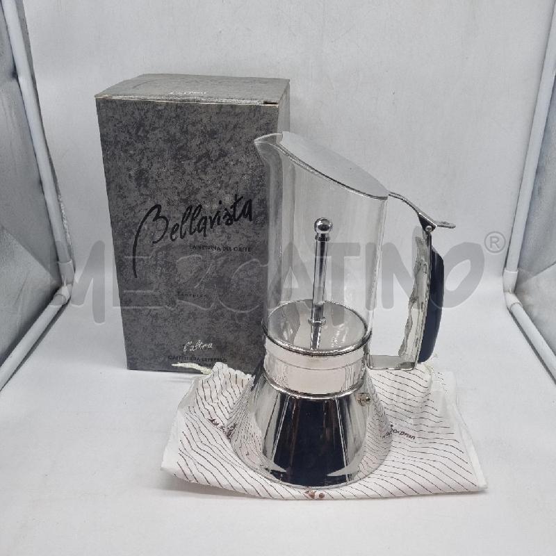 CAFFETTIERA NUOVA BELLAVISTA INOXPRAN DA 6 TAZZE | Mercatino dell'Usato Torino tenivelli 1