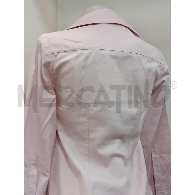 CAMICIA BODY DONNA ROSA BOTTONI DIAGONALE  | Mercatino dell'Usato Torino tenivelli 3