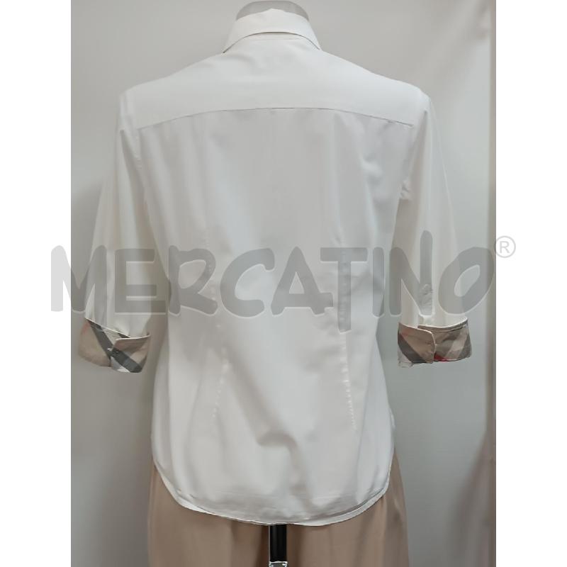 CAMICIA DONNA BURBERRY IANCA MANICA 3/4  | Mercatino dell'Usato Torino tenivelli 3