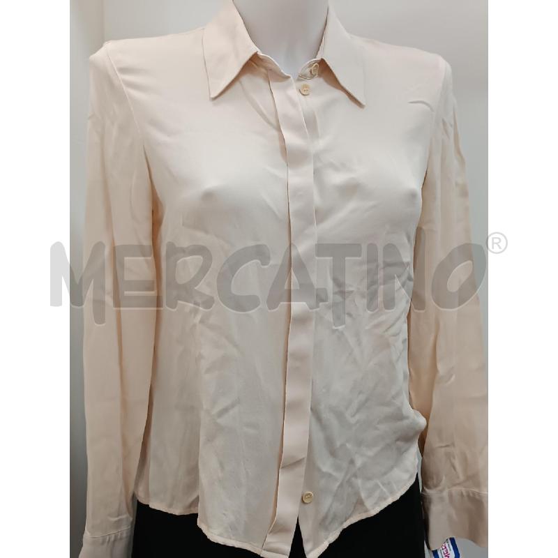 CAMICIA DONNA CALVIN KLEIN DI SETA BEIGE  | Mercatino dell'Usato Torino tenivelli 1