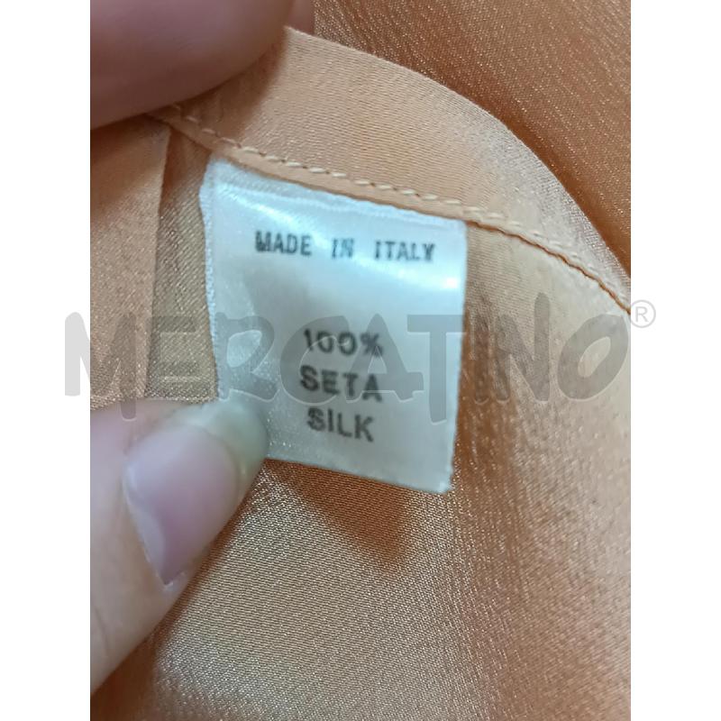 CAMICIA DONNA DI SARPI PESCA 100% SETA  | Mercatino dell'Usato Torino tenivelli 5