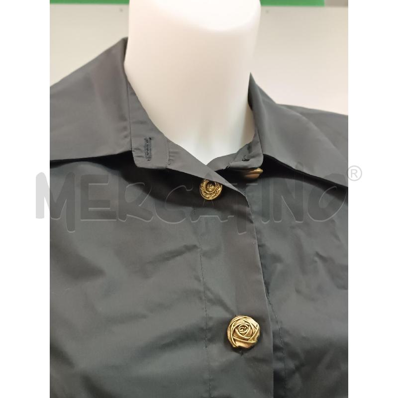 CAMICIA DONNA HAVEONE NERA BOTTONI DORATI  | Mercatino dell'Usato Torino tenivelli 3