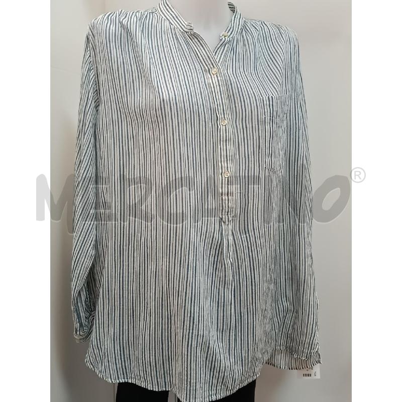 CAMICIA DONNA ISABEL MARANT ETOILE RIGHE BLU BIANCO  | Mercatino dell'Usato Torino tenivelli 1