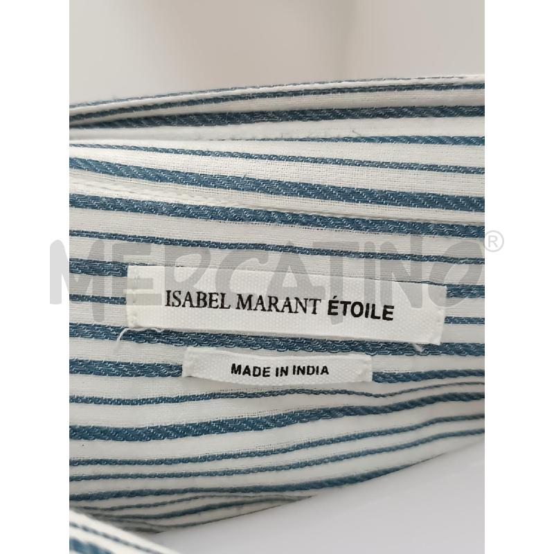 CAMICIA DONNA ISABEL MARANT ETOILE RIGHE BLU BIANCO  | Mercatino dell'Usato Torino tenivelli 5