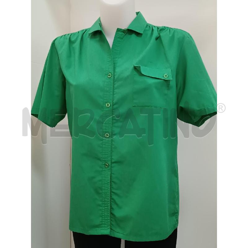 CAMICIA DONNA JACQUES RICHARDS VERDE 1/2MANICA  | Mercatino dell'Usato Torino tenivelli 1
