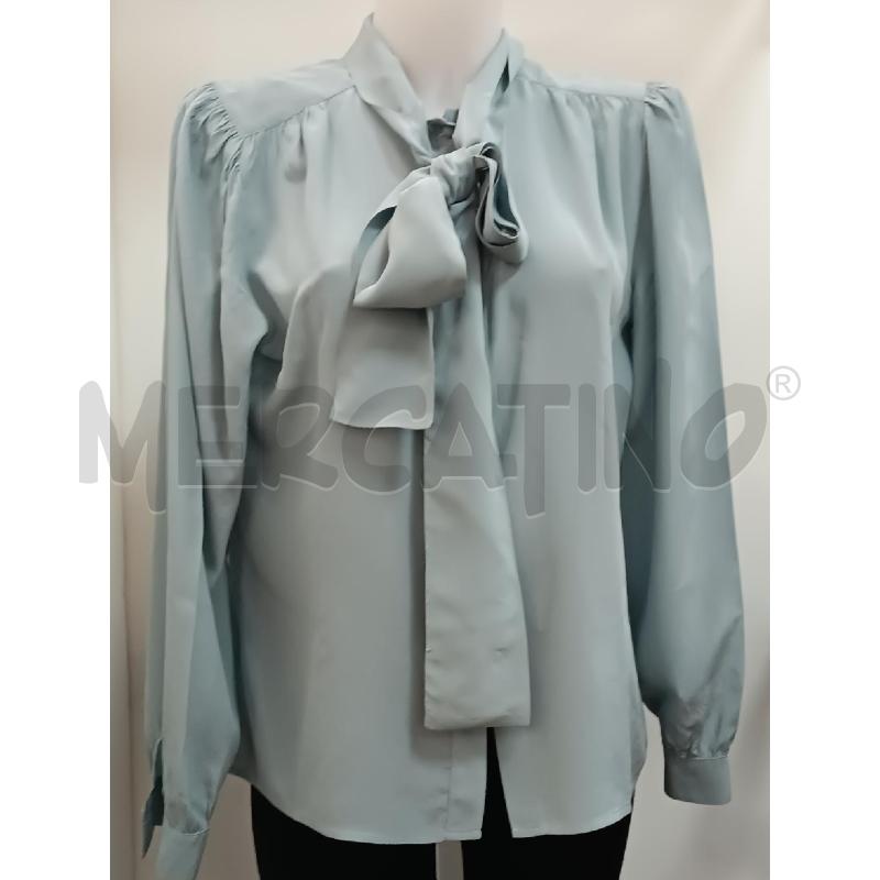 CAMICIA DONNA JEANS DOBRE 100% SETA CARTA DA ZUCCHERO  | Mercatino dell'Usato Torino tenivelli 1