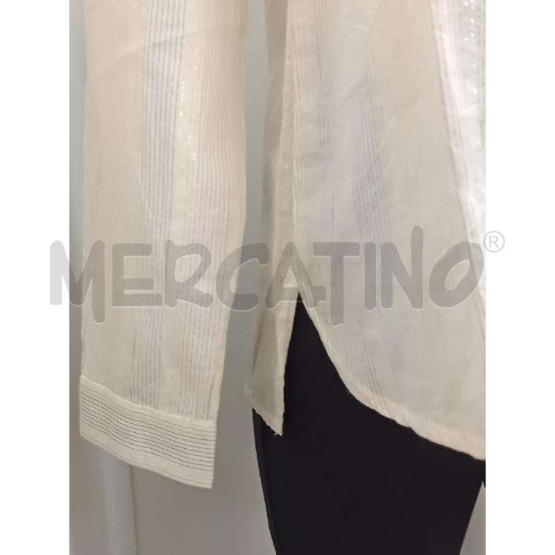 CAMICIA DONNA KARL MARC JOHN BEIGE FILO LUCCICANTE  | Mercatino dell'Usato Torino tenivelli 3