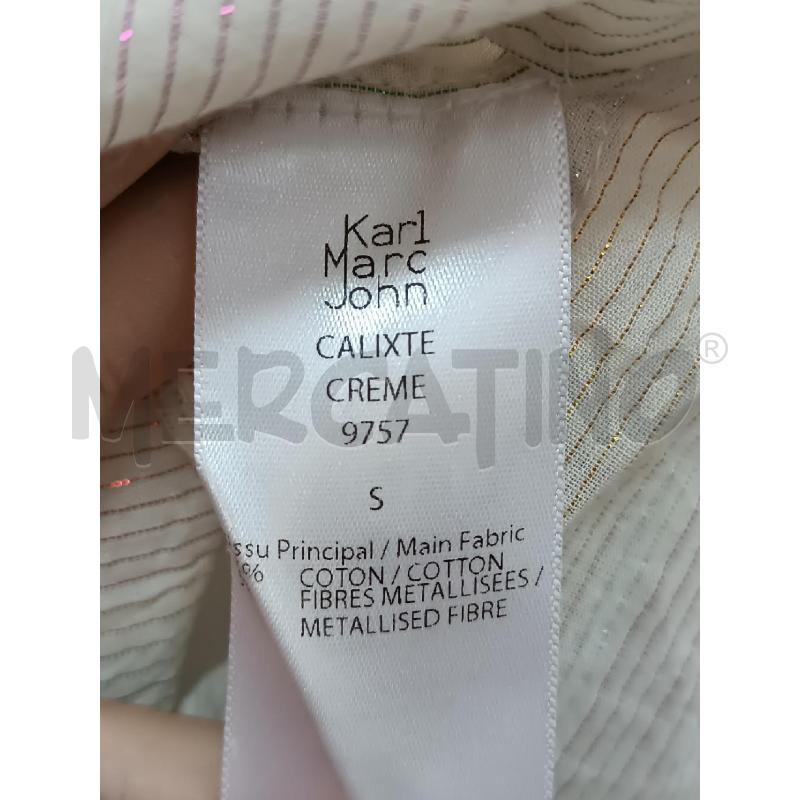 CAMICIA DONNA KARL MARC JOHN BEIGE FILO LUCCICANTE  | Mercatino dell'Usato Torino tenivelli 4